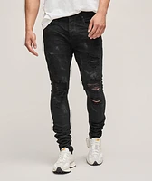 P001 Stretch-Cotton Oil Spill Jeans