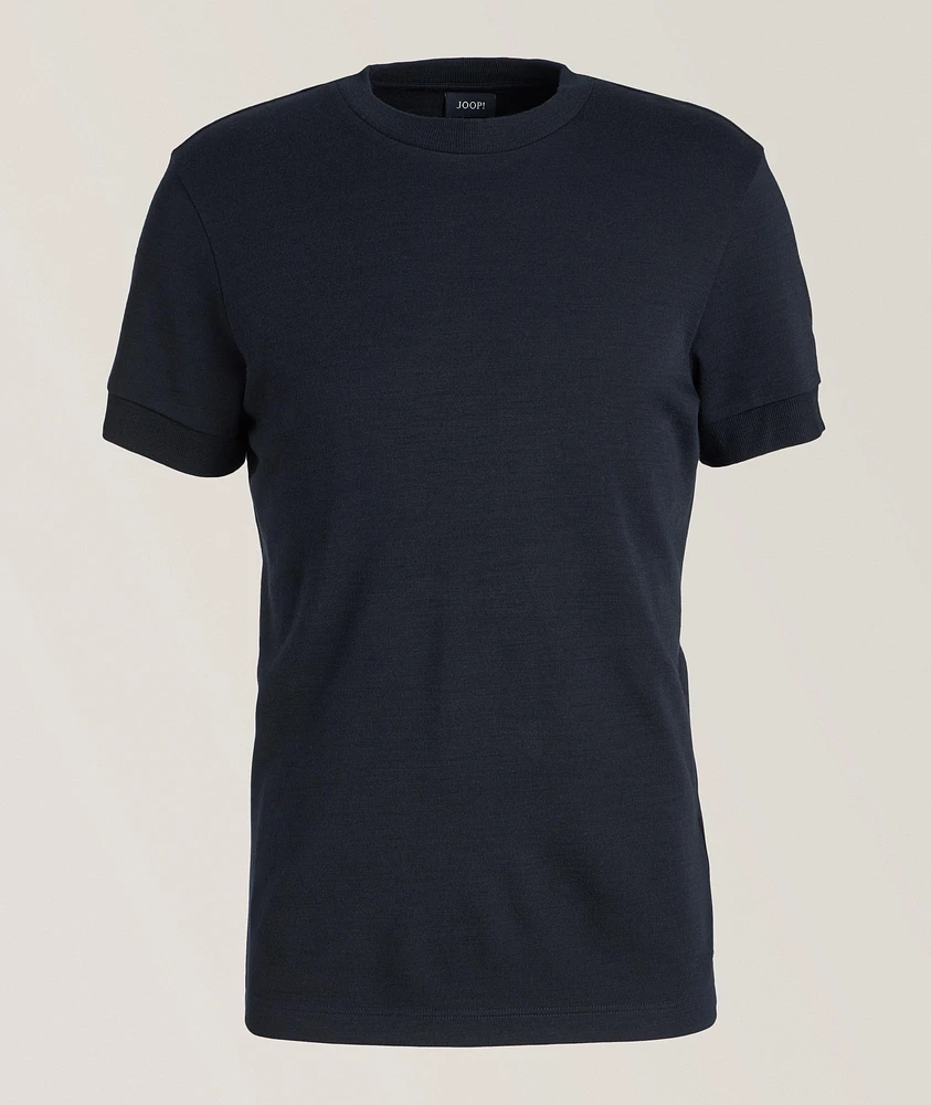 Leroy Wool-Blend Knitted T-shirt