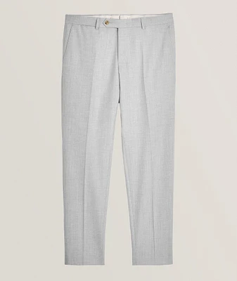 Santios Shaped Fit Pleated Wool Blend Pants