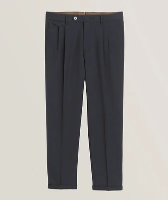 Serpo Wool Pleated Pants