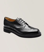 Norwich Polished Leather Wingtip Derbies