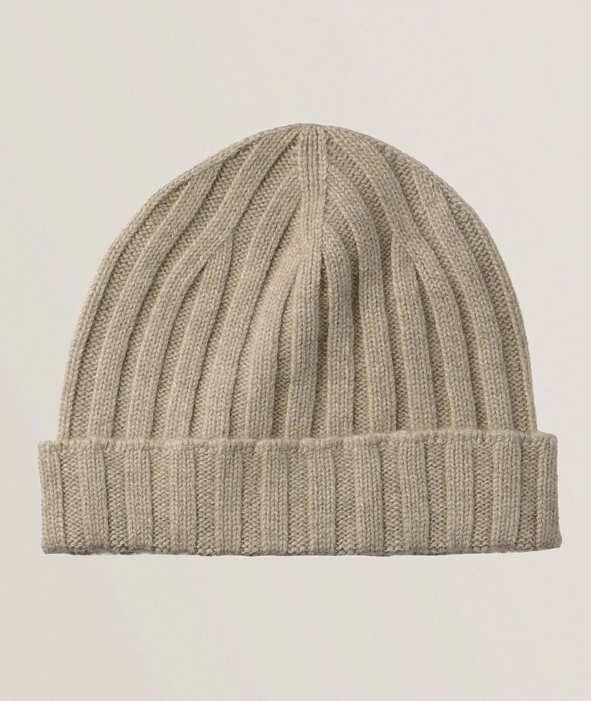 Ribbed Cashmere Toque
