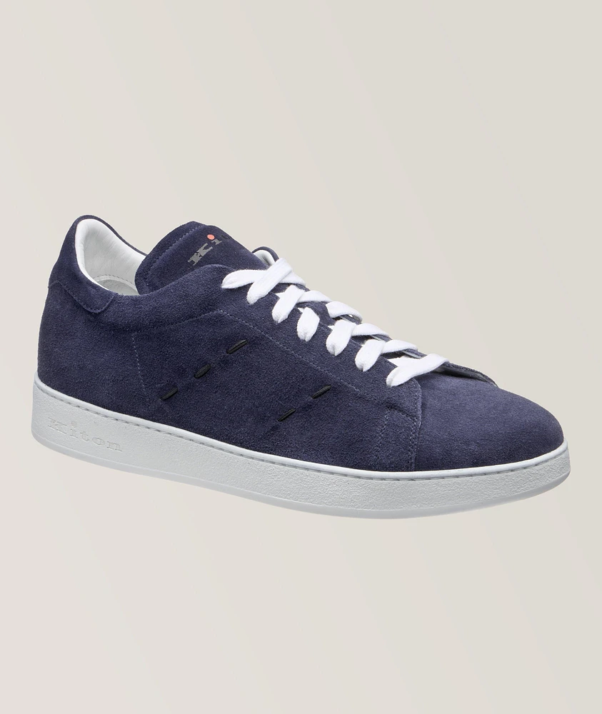 Suede Stitching Sneakers