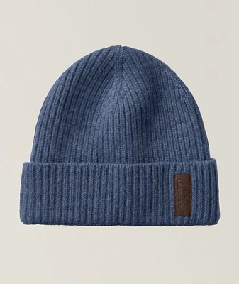 Ribbed Virgin Wool Toque