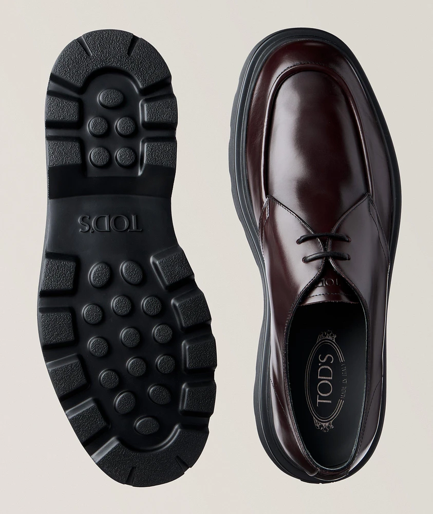 Polished Leather Derbies