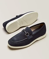 Cosimo Double Gancio Suede Loafers
