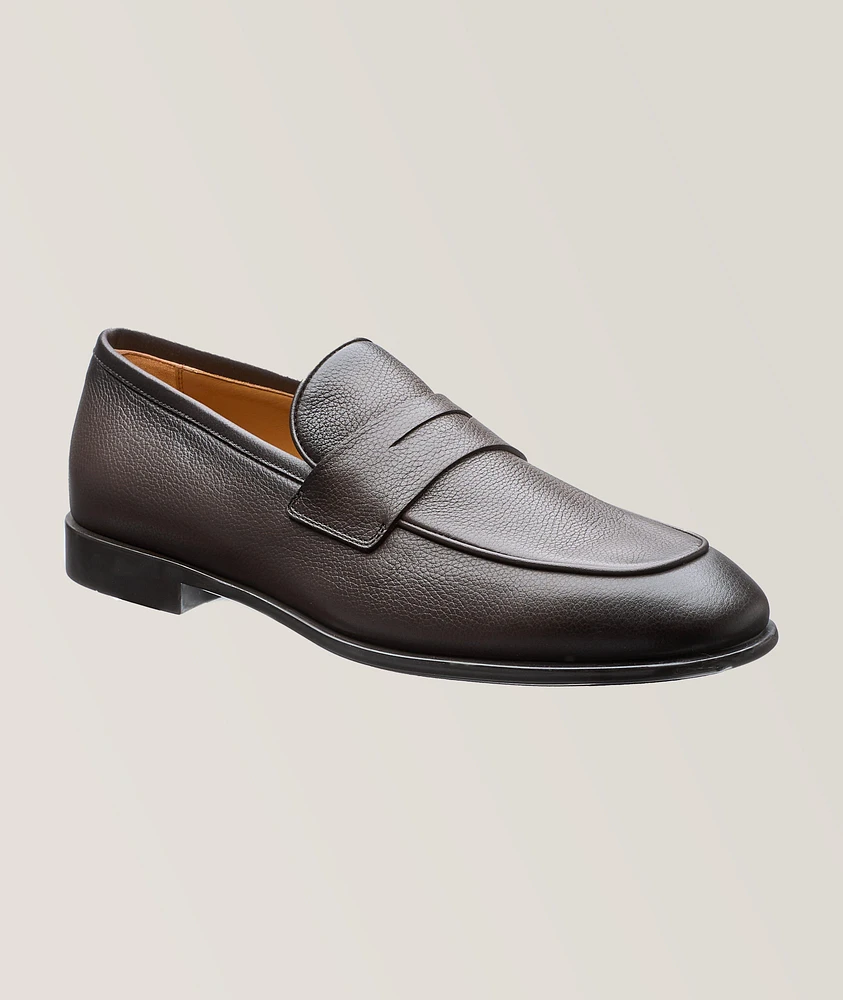 Funes Leather Penny Loafers