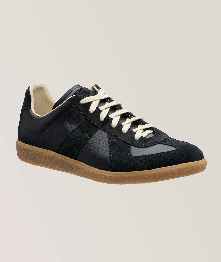 Replica Low-Top Leather Sneakers