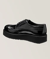 Brushed Leather Derby Brogues