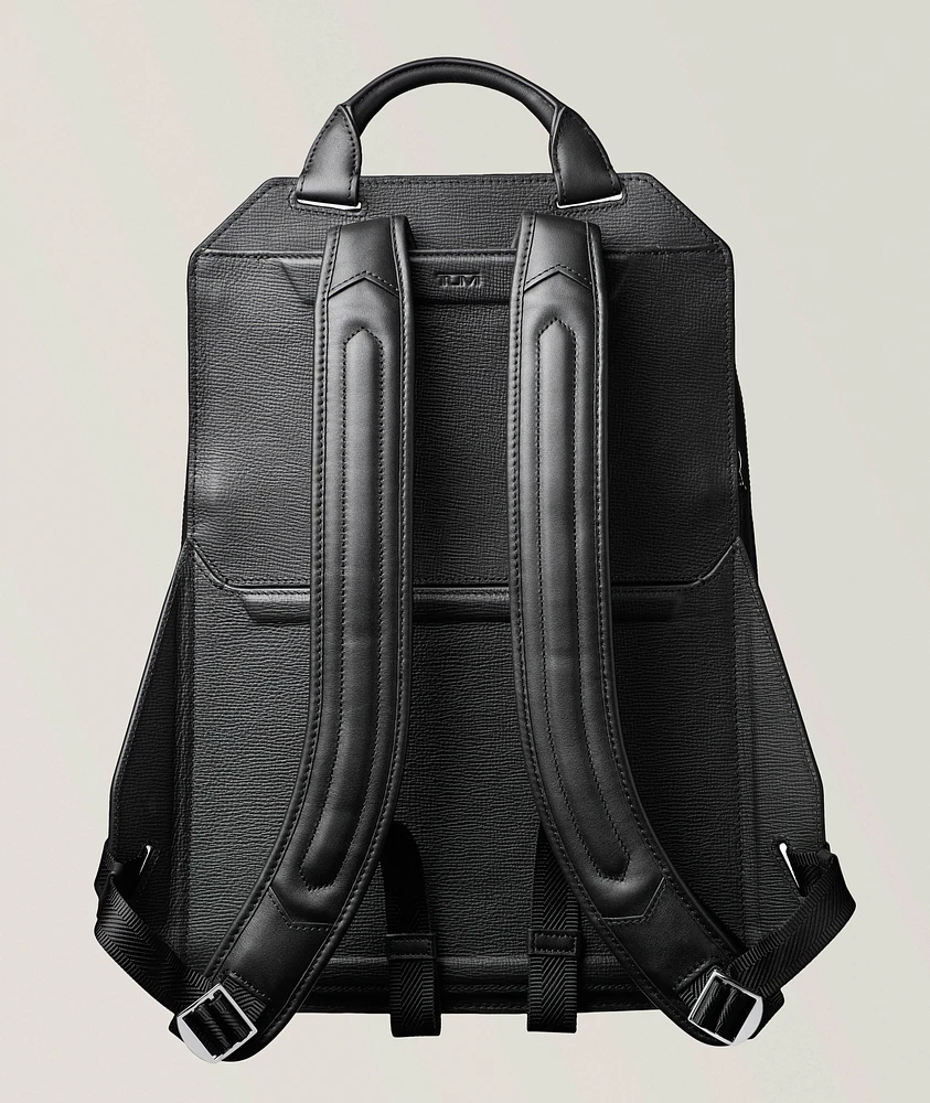Turin Large Leather Davide Backpack