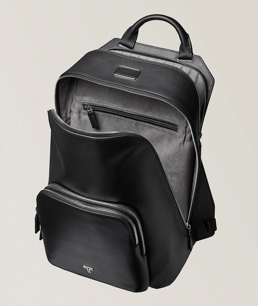 Turin Large Leather Davide Backpack