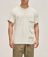 Multi-Pocket Utility Cotton T-Shirt