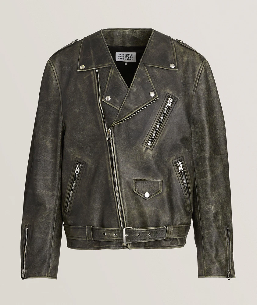 L'Oiel Leather Jacket