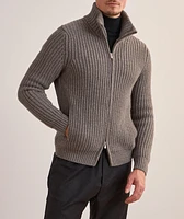 Heavy Gauge Full-Zip Sweater