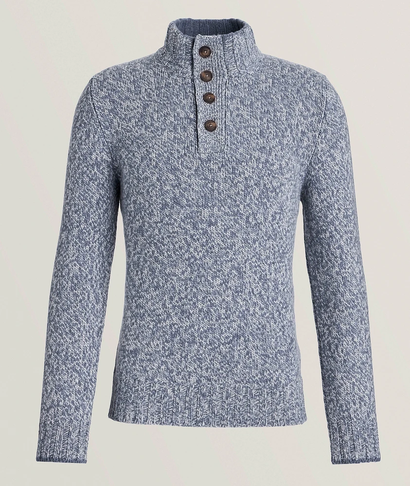 Virgin Wool Mélange Sweater