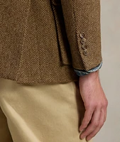Herringbone Wool Sport Jacket