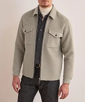 Wool-Cashmere Double Face Overshirt
