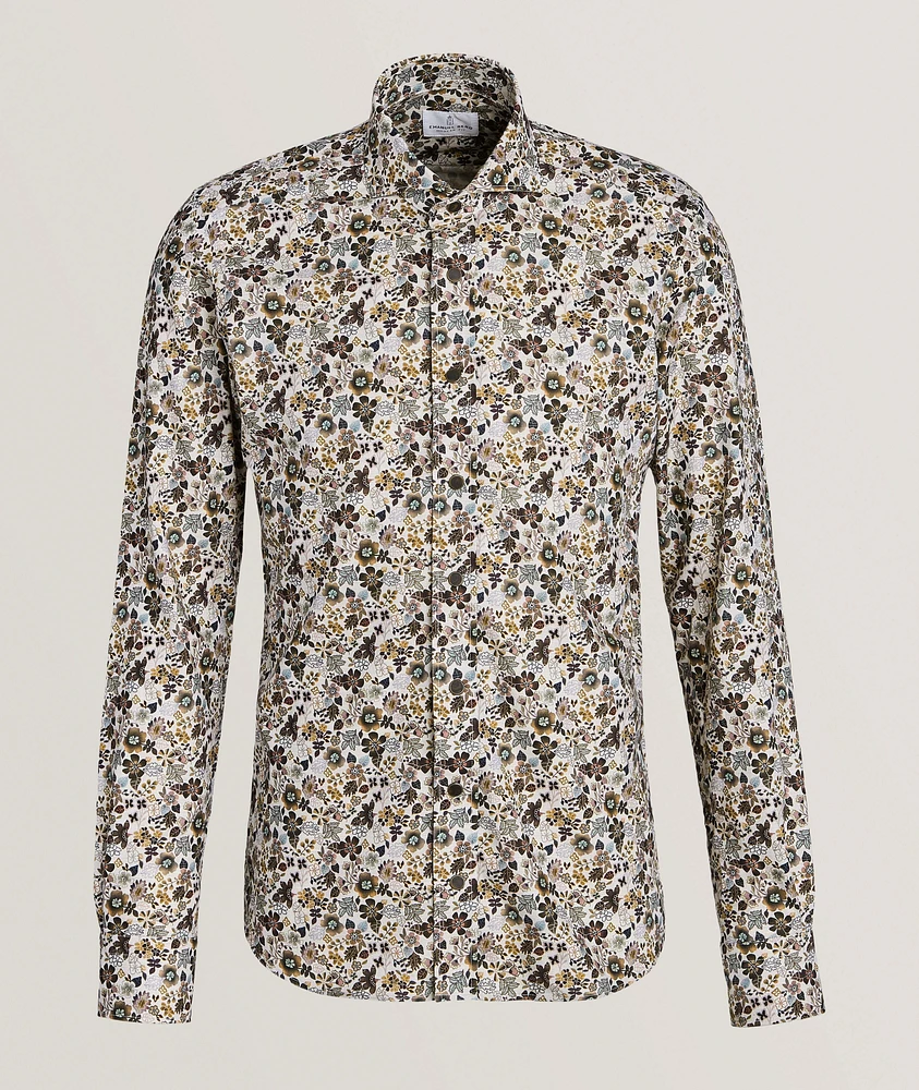 Marseille Modern-Fit Cotton Sport Shirt