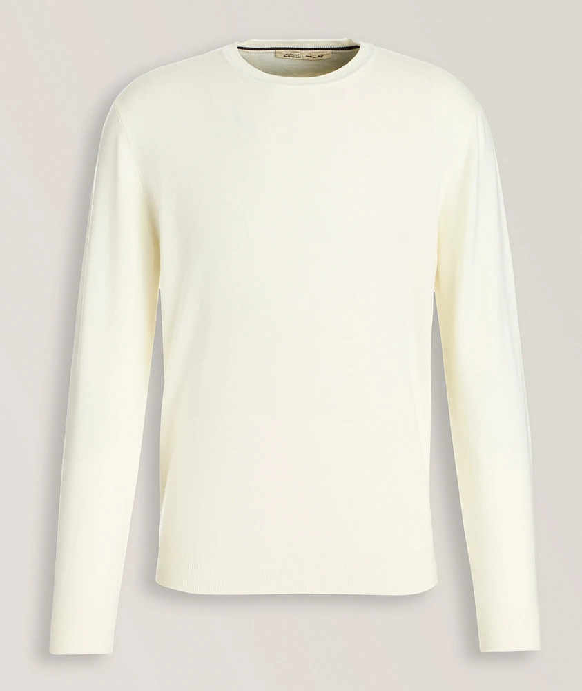 Virgin Wool Garment Dyed Sweater