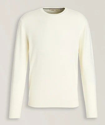Virgin Wool Garment Dyed Sweater