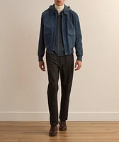 Full-Zip Cashmere Hooded Sweater
