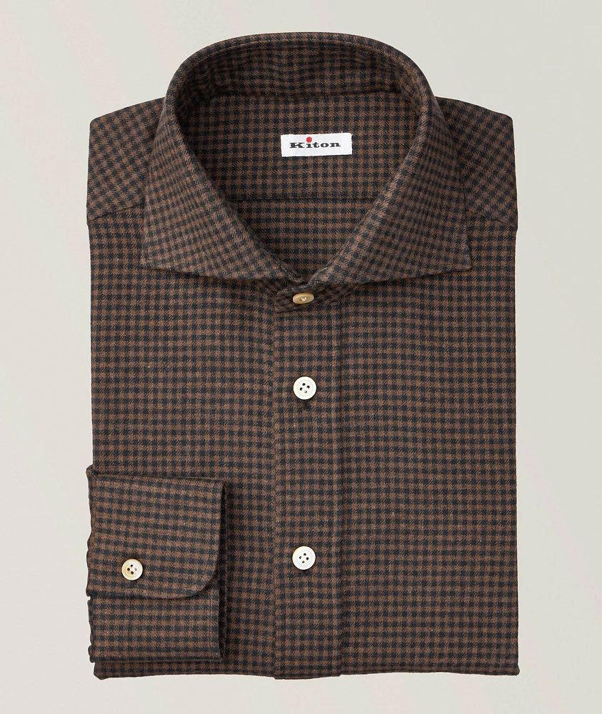 Mini Check Cotton Shirt