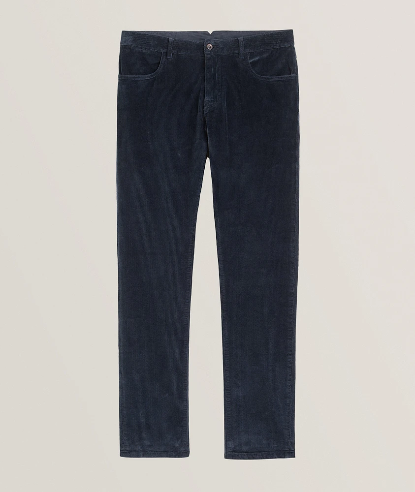 Corduroy Stretch-Cotton Pants