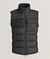Mix Media Down Vest