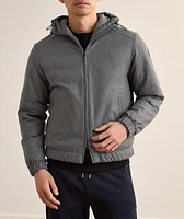 Torrani Hooded Cashmere-Blend Down Jacket