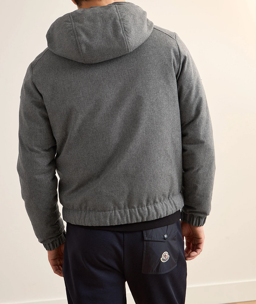 Torrani Hooded Cashmere-Blend Down Jacket