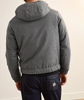 Torrani Hooded Cashmere-Blend Down Jacket