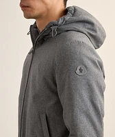 Torrani Hooded Cashmere-Blend Down Jacket