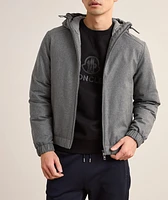 Torrani Hooded Cashmere-Blend Down Jacket