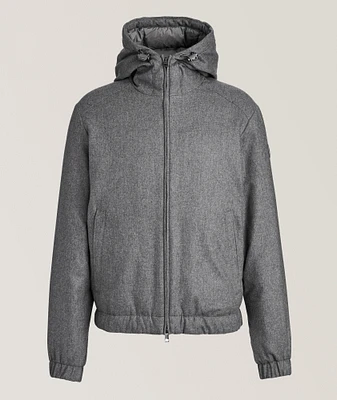 Torrani Hooded Cashmere-Blend Down Jacket