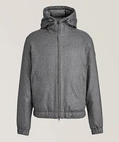 Torrani Hooded Cashmere-Blend Down Jacket