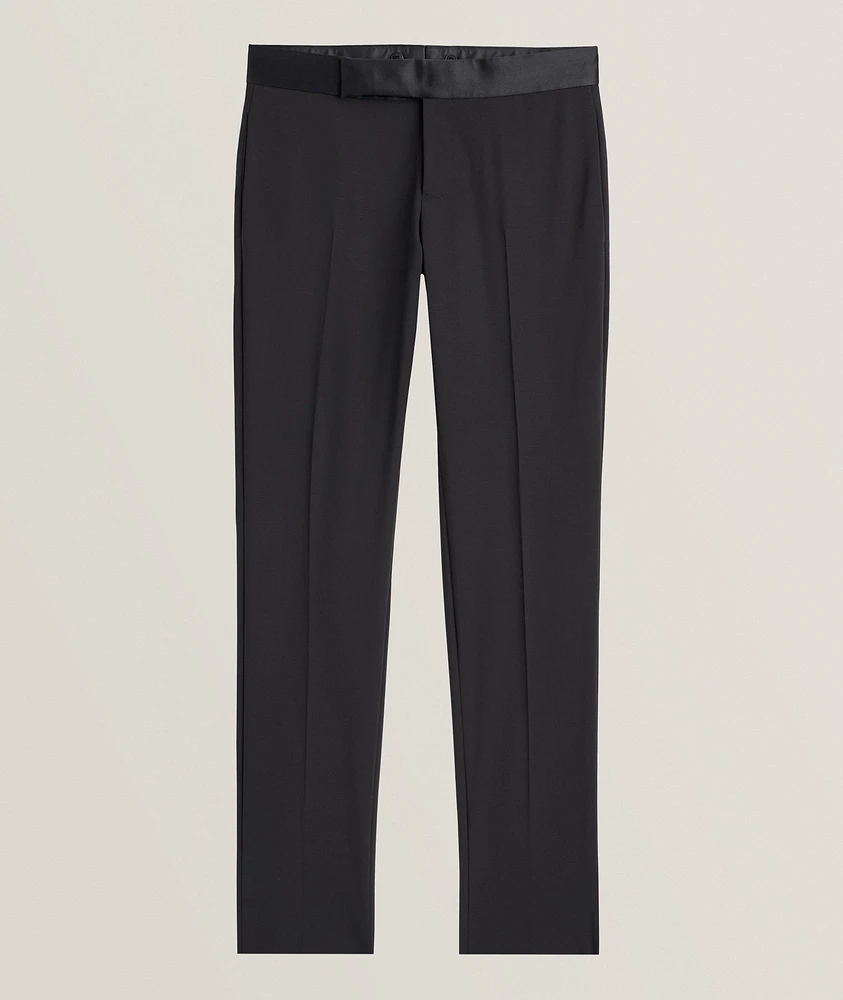Stretch-Virgin Wool Dress Pants