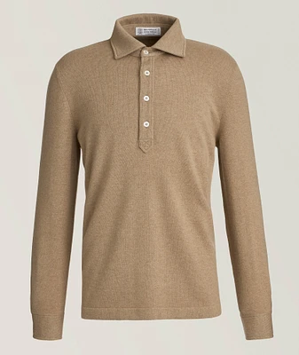 Cashmere Polo Sweater