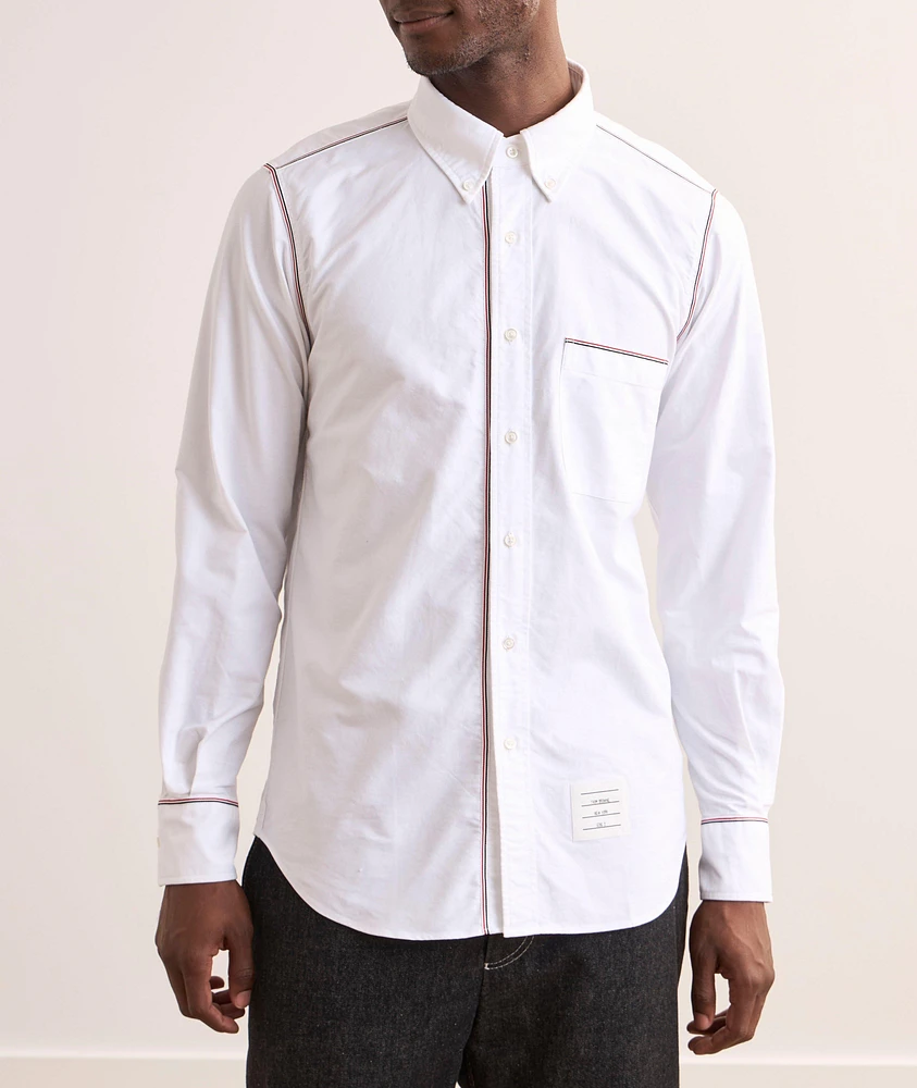 Contrast Stitch Cotton Oxford Shirt