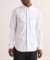 Contrast Stitch Cotton Oxford Shirt