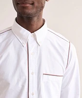Contrast Stitch Cotton Oxford Shirt