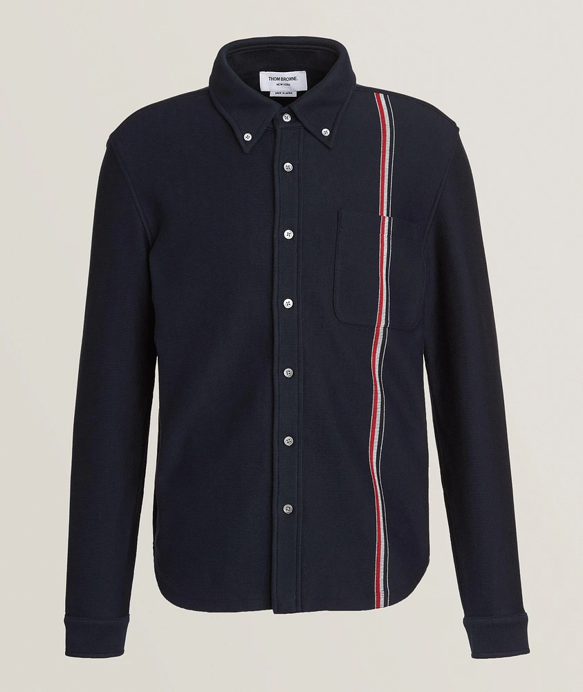 Cotton Double-Face Overshirt