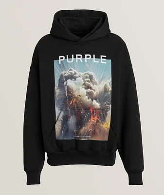 Smoke Logo Hooded Sweater