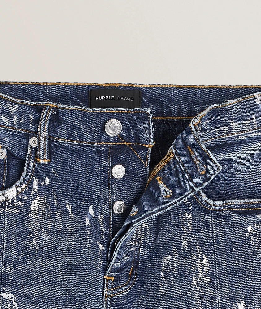 Angel Foil Skinny Jeans