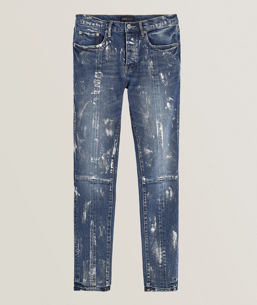 Angel Foil Skinny Jeans