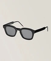 Rectangular Frame Acetate Sunglasses