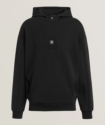 Tonal Logo Hooded Sweater