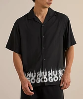 Smoke Logo Camp Shirt