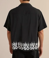 Smoke Logo Camp Shirt