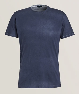 Spray Wash Pima Cotton T-Shirt