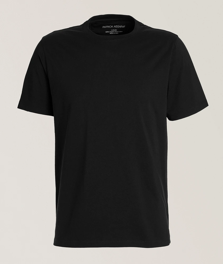 Pima Cotton Crewneck T-Shirt
